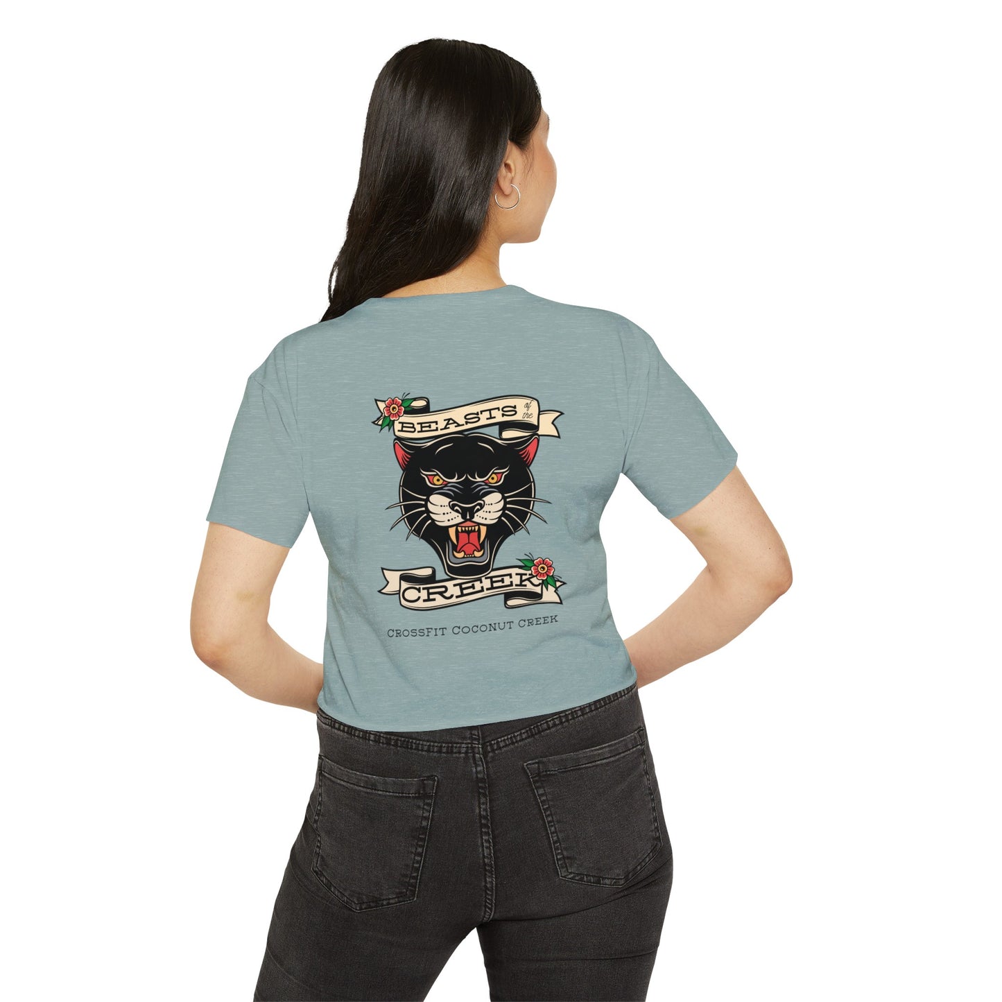 FLORIDA PANTHER BEAST Crop Top