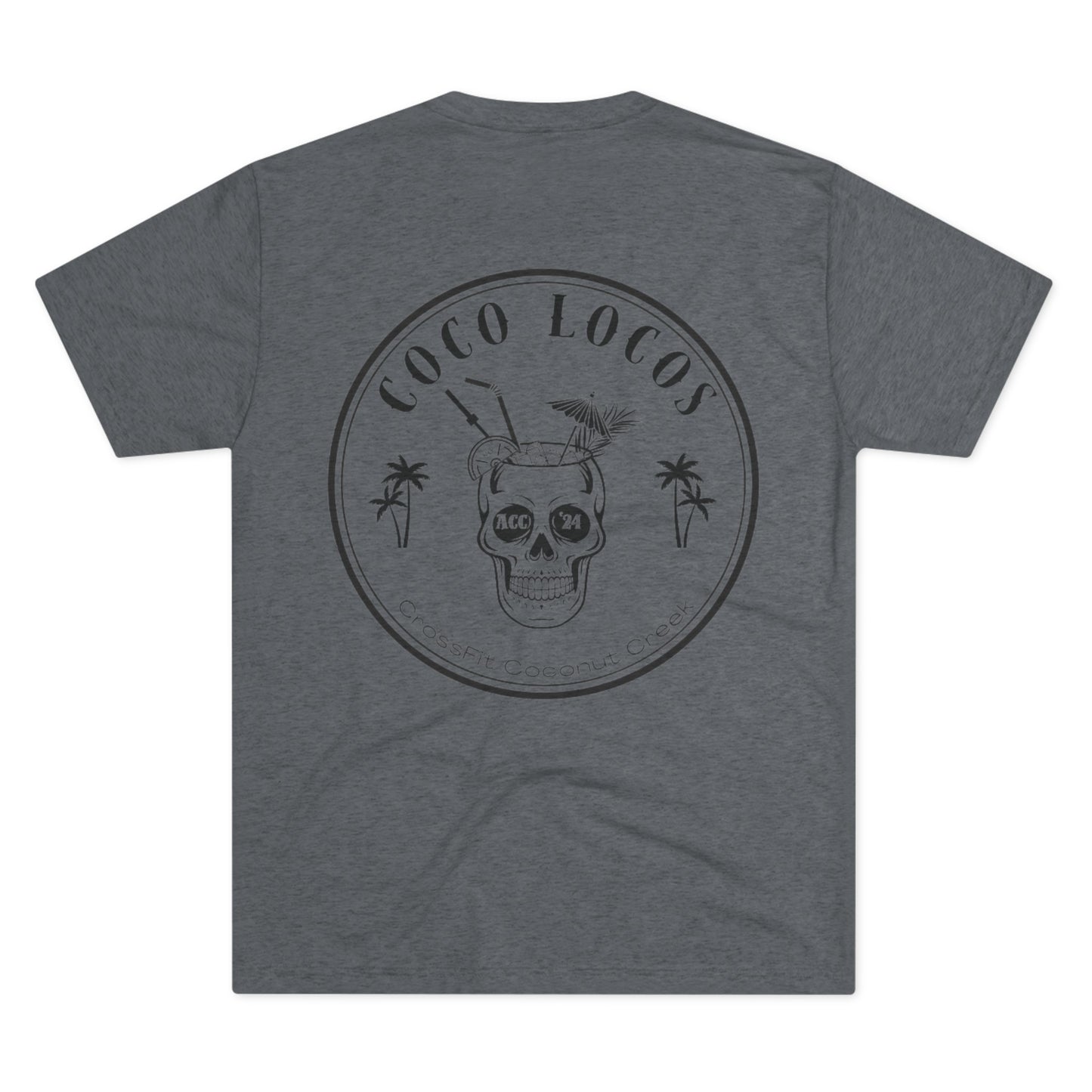 COCO LOCOS Unisex Tri-Blend Crew Tee