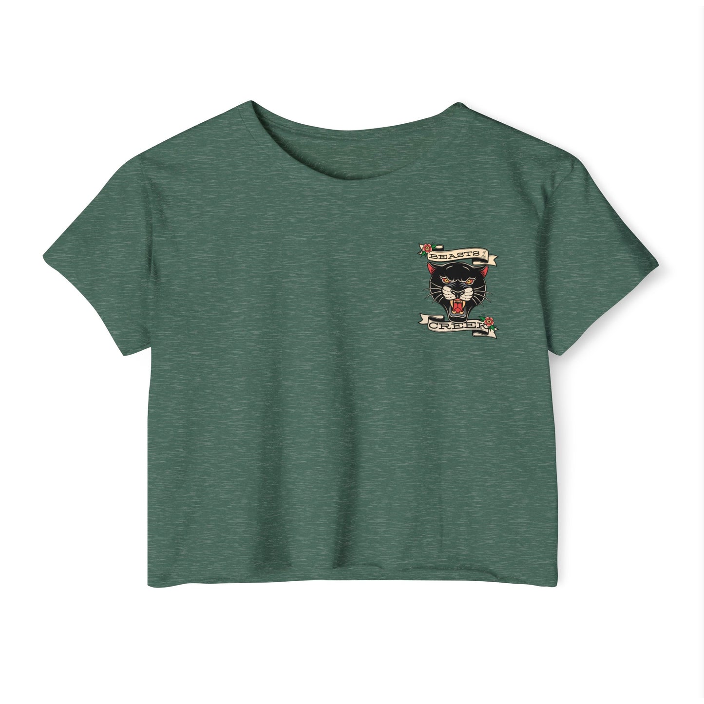 FLORIDA PANTHER BEAST Crop Top