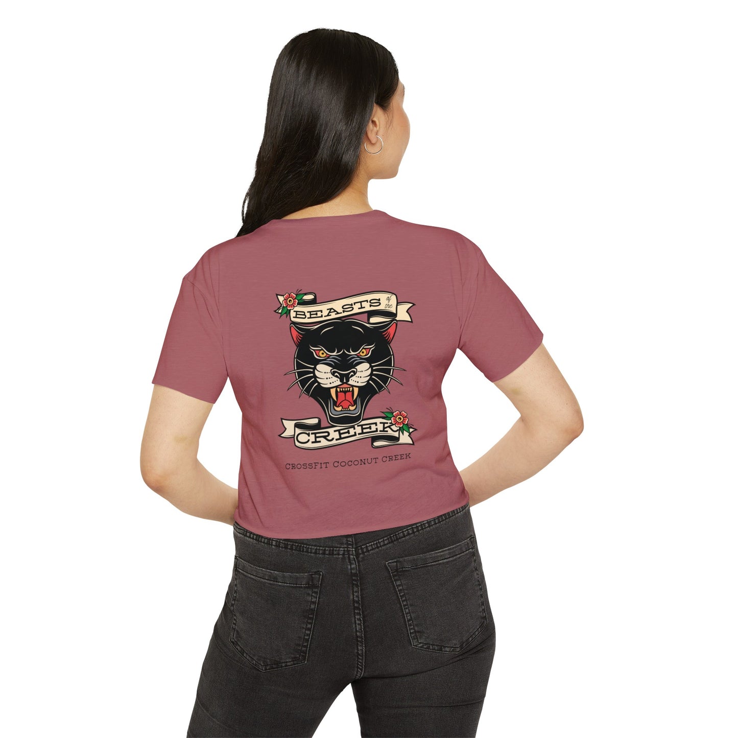 FLORIDA PANTHER BEAST Crop Top