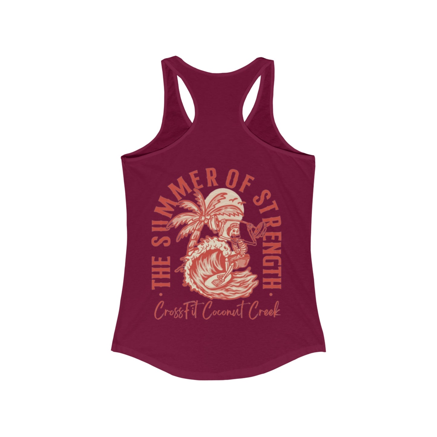 SUMMER OF STRENGTH Women's Ideal Racerback Tank