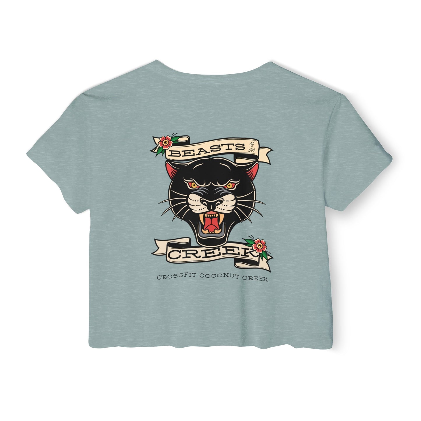 FLORIDA PANTHER BEAST Crop Top