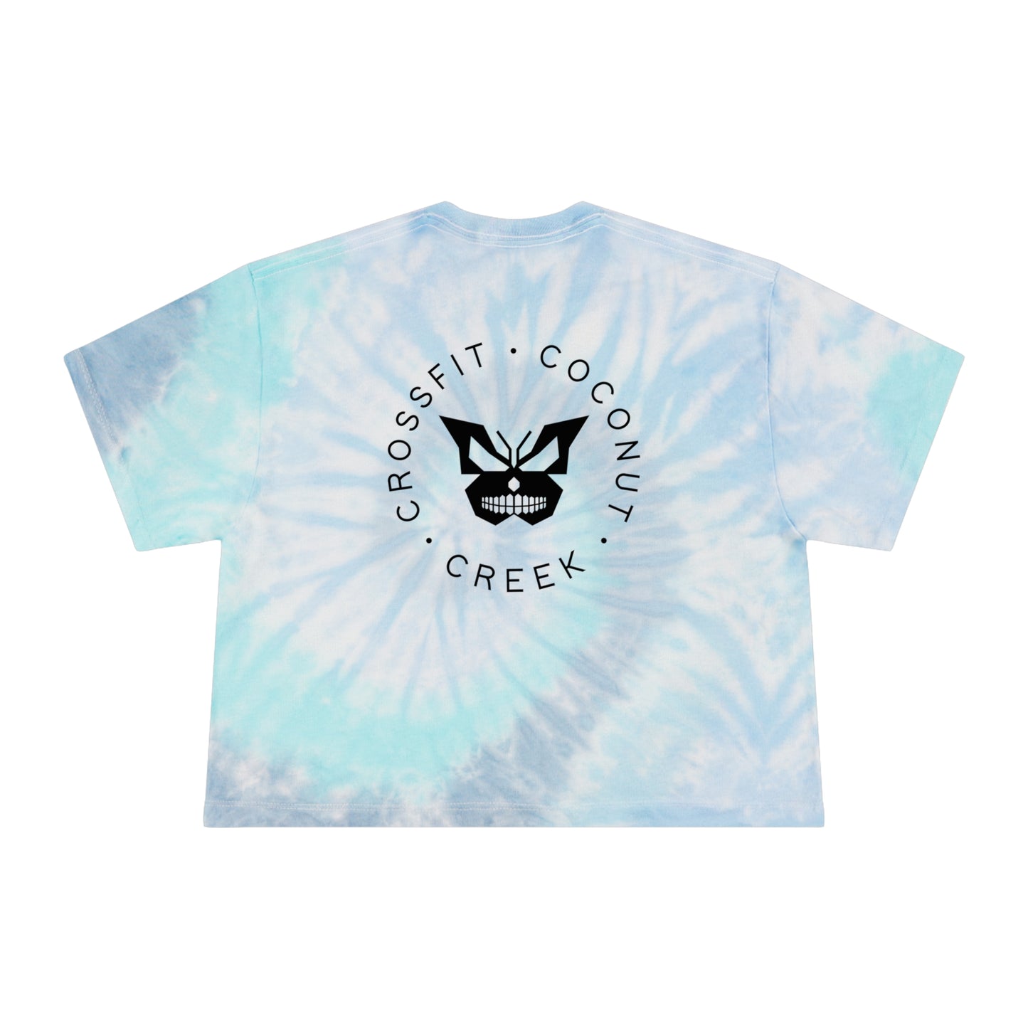 Angry Butterfly Women's Tie-Dye Crop Tee