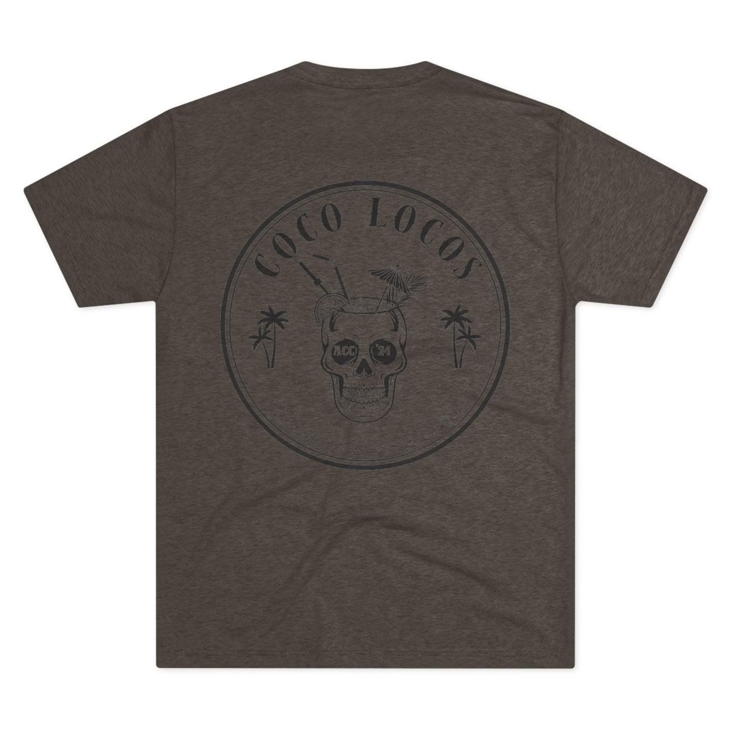 COCO LOCOS Unisex Tri-Blend Crew Tee