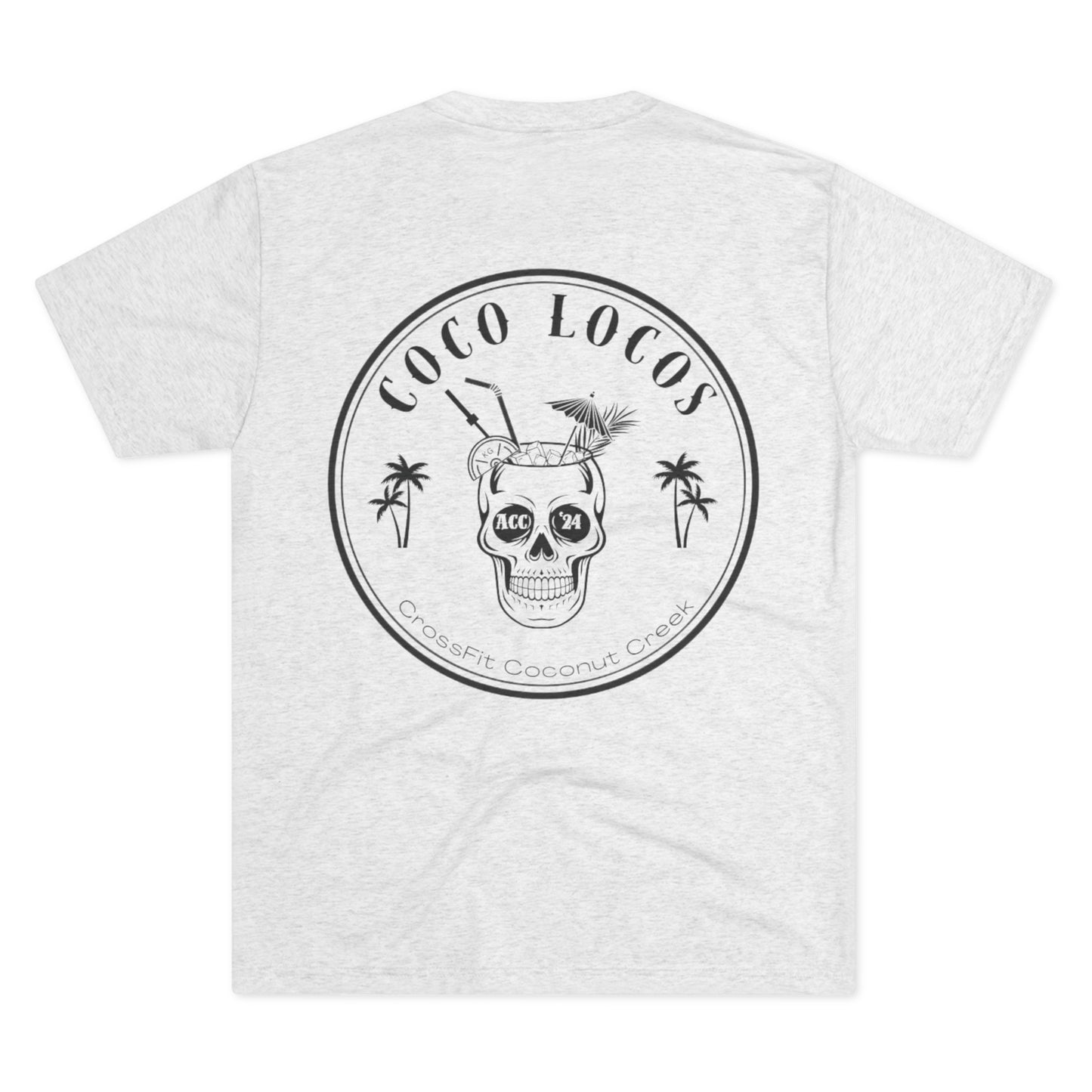 COCO LOCOS Unisex Tri-Blend Crew Tee