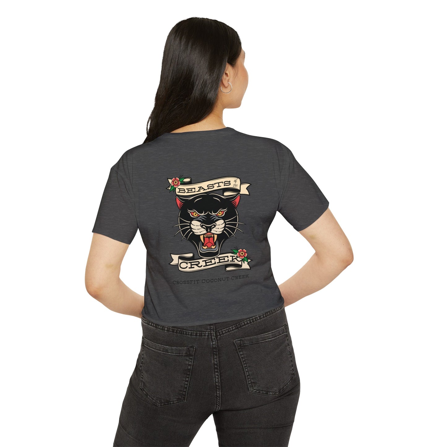 FLORIDA PANTHER BEAST Crop Top