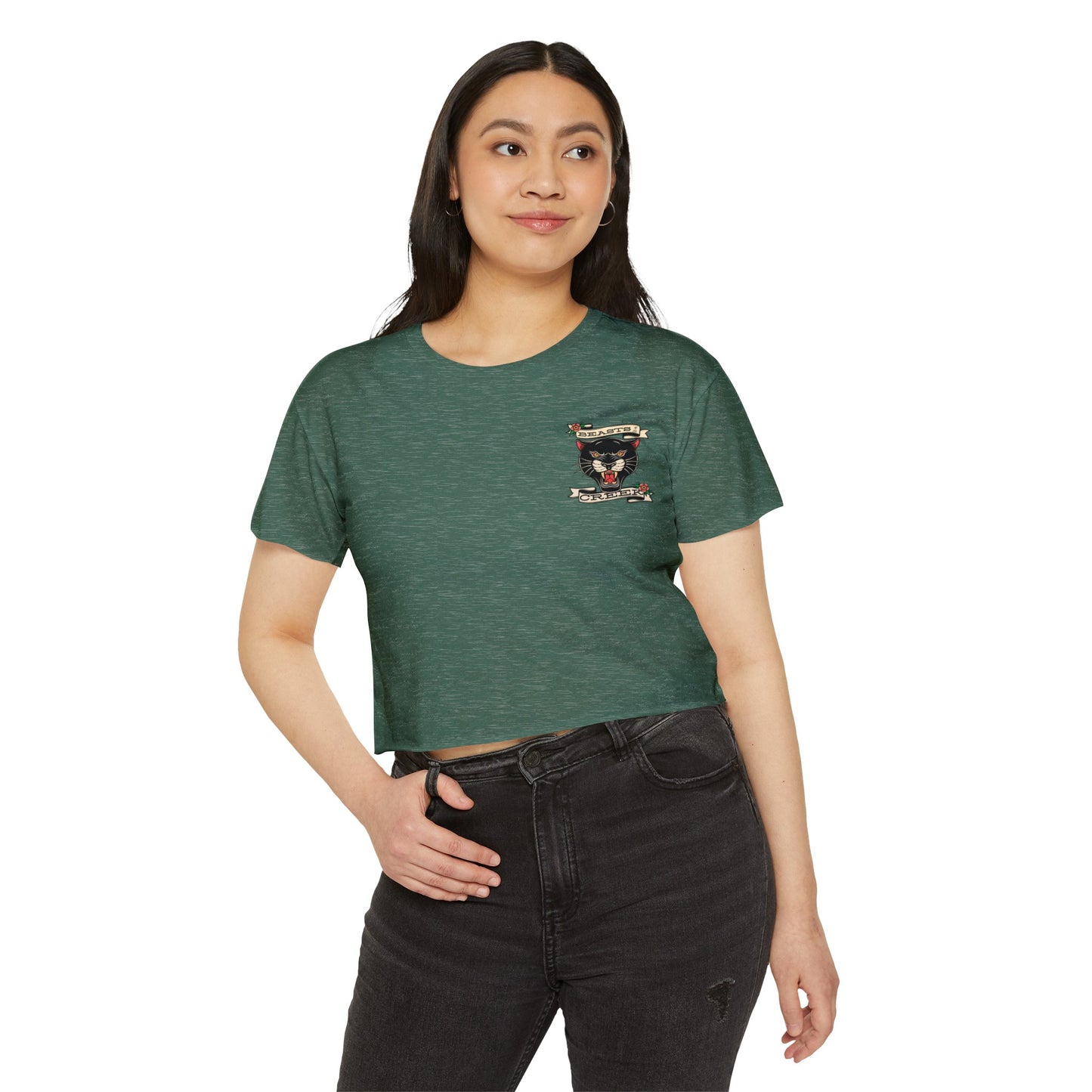 FLORIDA PANTHER BEAST Crop Top