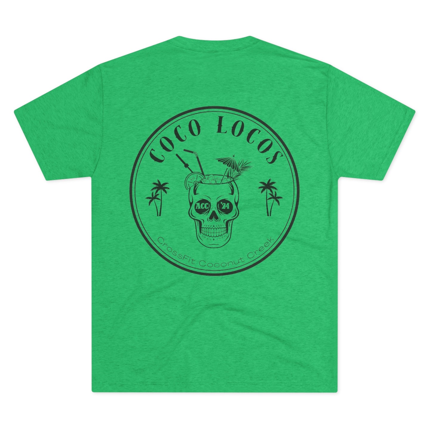 COCO LOCOS Unisex Tri-Blend Crew Tee