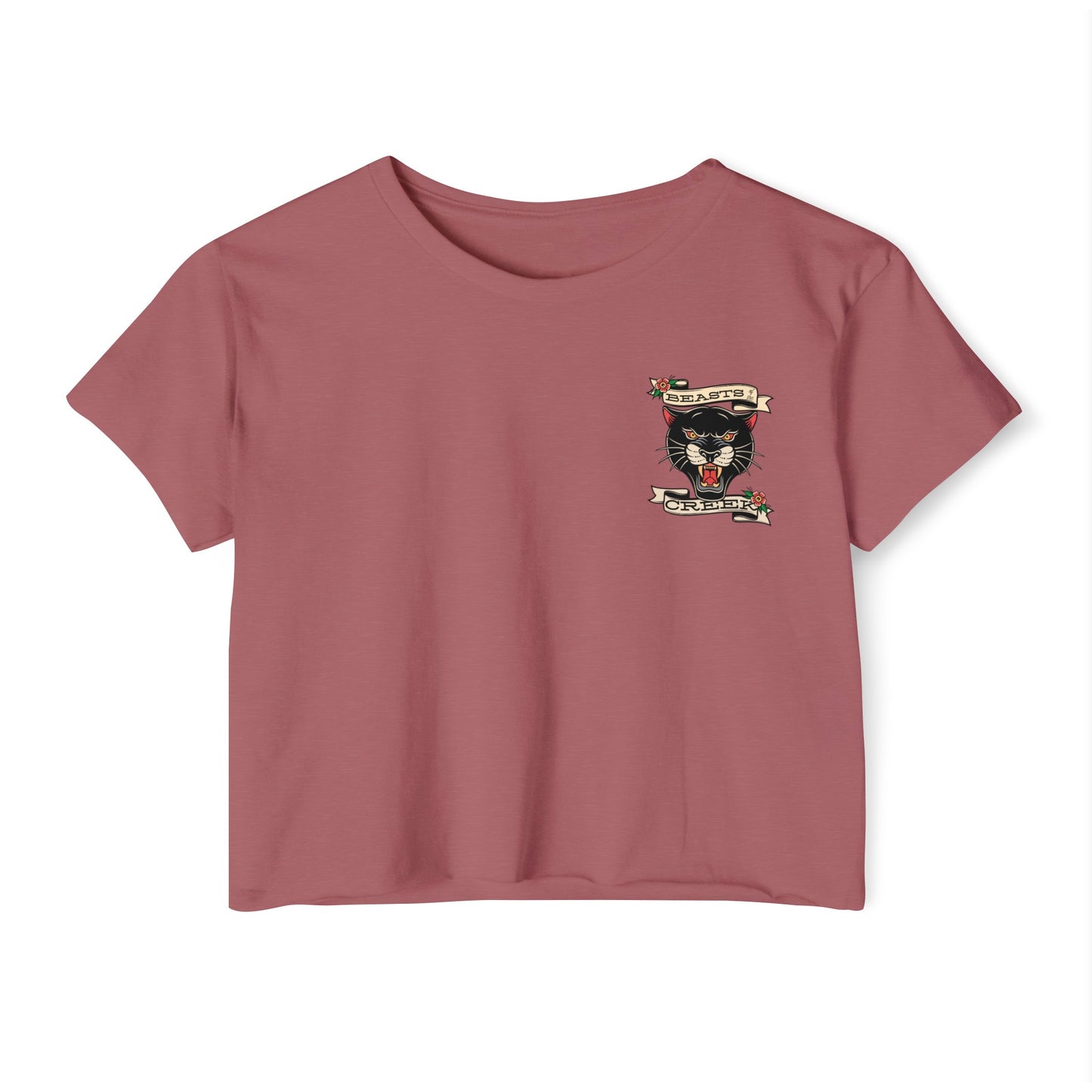 FLORIDA PANTHER BEAST Crop Top