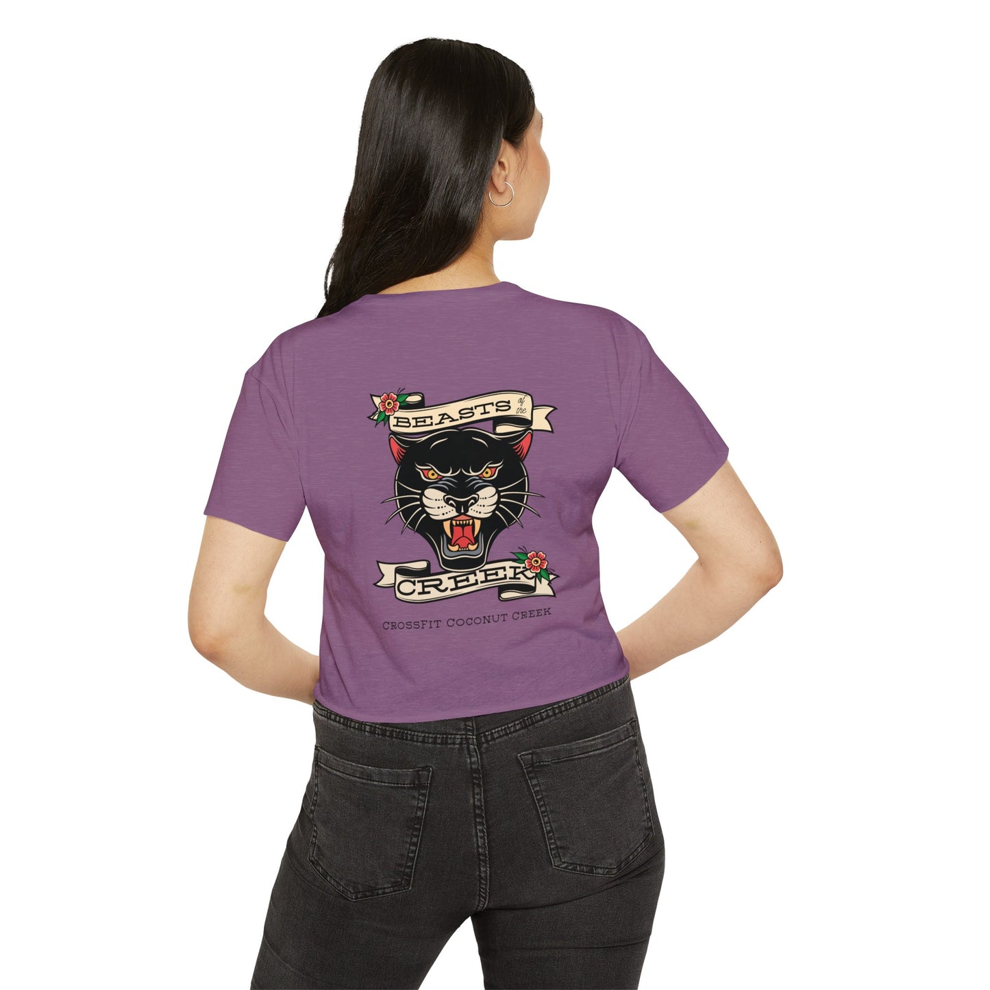 FLORIDA PANTHER BEAST Crop Top