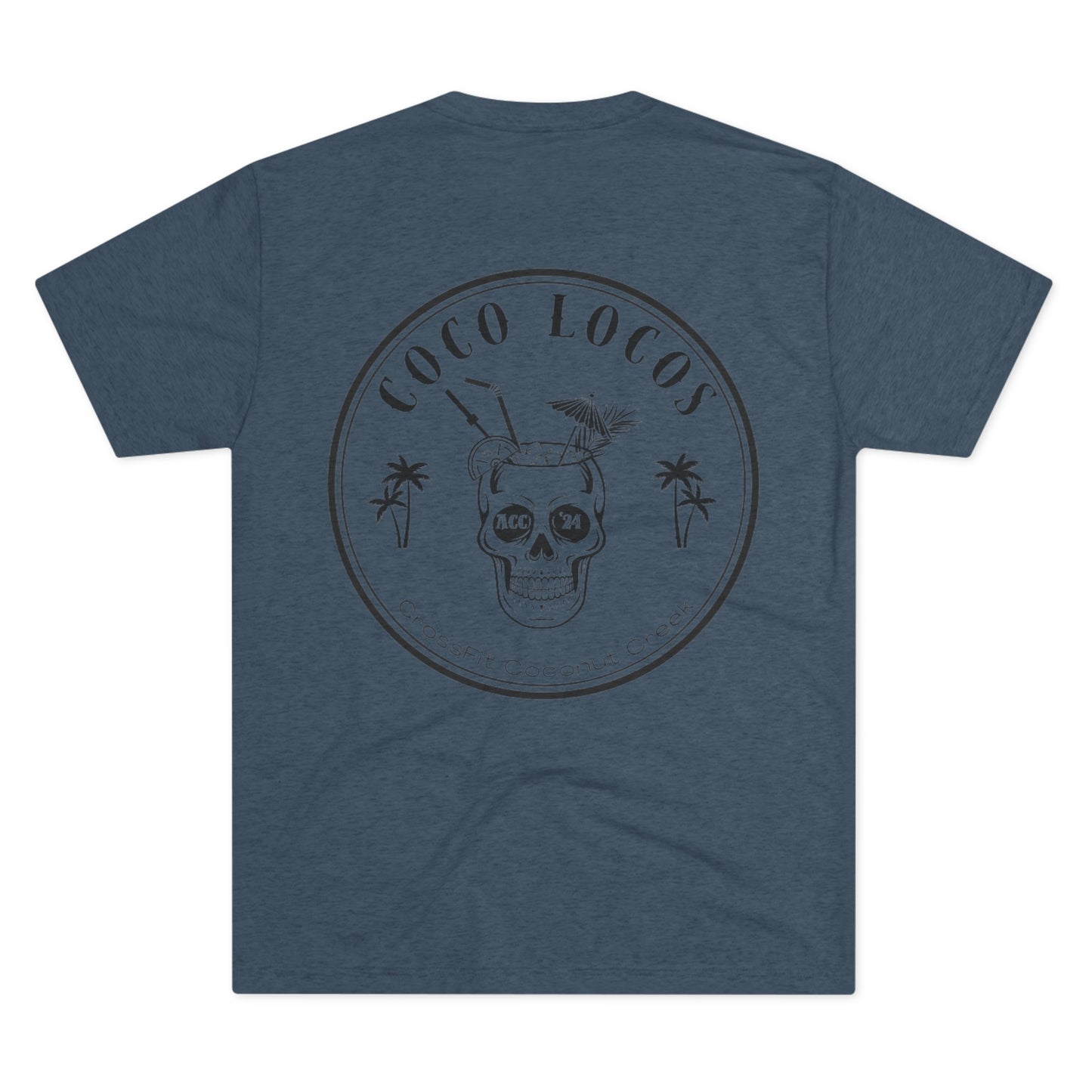 COCO LOCOS Unisex Tri-Blend Crew Tee