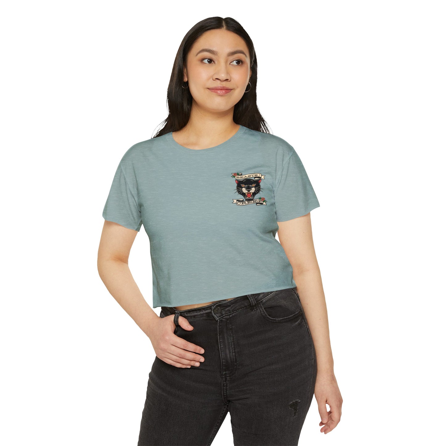 FLORIDA PANTHER BEAST Crop Top