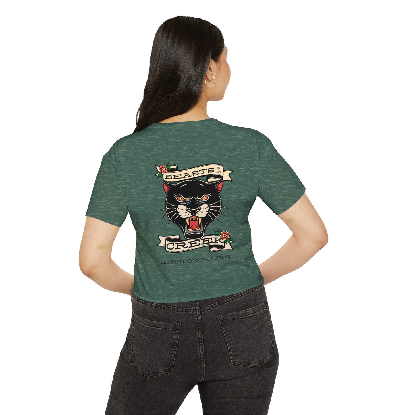 FLORIDA PANTHER BEAST Crop Top