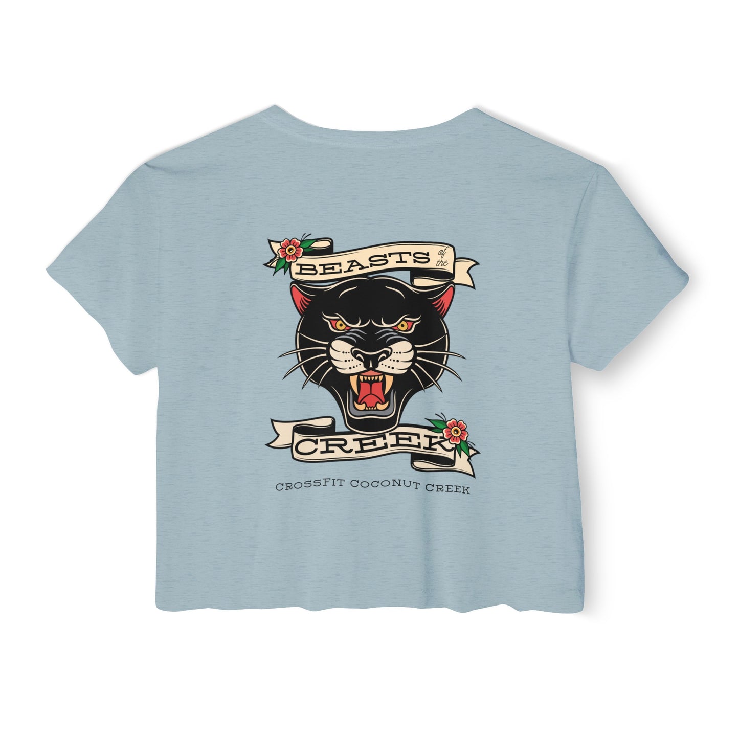 FLORIDA PANTHER BEAST Crop Top